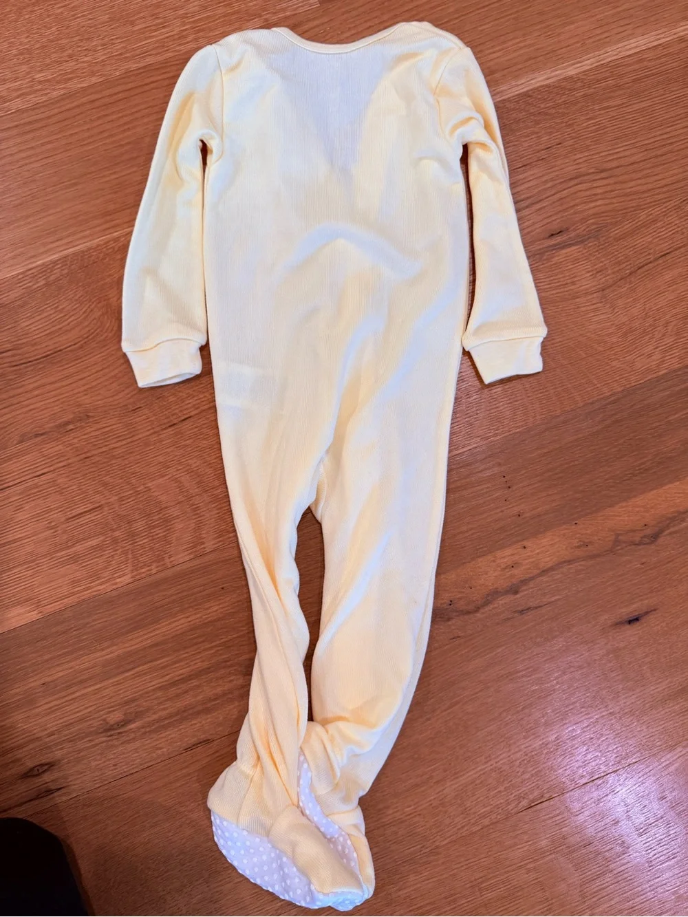 Disney Yellow Baby Footed One-Piece Sleepers - 2-Pack